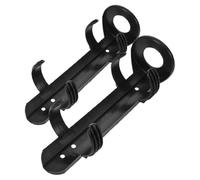 2 Pièces Support Extincteur pour Voiture, D'extincteur Marin Noir | Fixation Coffre Véhicule, Support pour Boîtes à Outils, Plastique Noir, Installation Facile, Base Portable