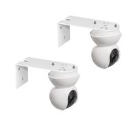 2 Pièces Support Mural Compatible avec TP-Link Tapo C200/C210/C220/C225/Tc70 Caméra Surveillance, Bases de Montage Mural Accessoire, Support de Plafond pour Caméra Surveillance Exterieur Intérieur