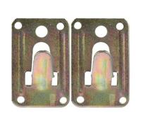 2 Pièces Support Mural en Métal Robuste Surface Antidérapante | Compatible Chauffe-eau et Accessoires VR, Adapté pour Garage, Camping, Rangement Sécurisé