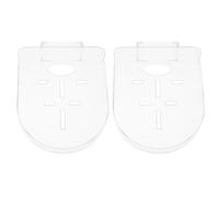 2 Pièces Support Mural en Plastique, Fixation Discrète et Stable | Petits Espaces et Murs Intérieurs, Compatible Babyphone ou Mini Routeur Wi-fi