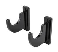 2 pièces Support mural pour sabre laser en acrylique, fixation murale Katana, crochet d'épée, support mural de sabre laser