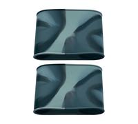 2 Pièces Support Protège-Tibia Football Silicone Bande Maintien Antidérapante Souple Légère Réutilisable Confort Jambe Adaptés pour Sport Collectif Cy, Gris, 8 cm x 8.5 cm