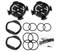 2 Pièces Supports de Vélo Avant pour Garmin Edge 200/500/510/520/800/810/1000, Support de Guidon Intégré pour Garmin GPS Ordinateur, Montage D'ordinateur Compteur Velo Facile à Installer