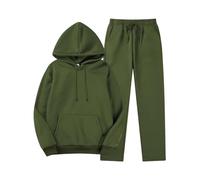 2 Pièces Survêtement Femme Sweat À Manches Longues Et Pantalons Longue Ensemble De 2 Pièces, Baggy Et Confortable, Tenue De Travail Élégant Couleur Unie Pour Automne Et Hiver
