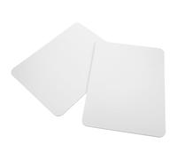 2 Pièces Tableau Blanc de Table Double Face, Effaçable à Sec | Surface Lisse Polie, Usage Manuel Facile, pour Plans Hebdomadaires et Messages Familiaux, Bureau