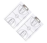 2 Pièces Tableau de Basket-ball Effaçable à Sec Portable en PVC | Démonstration de Formations, Usage D'entraînement, Léger et Multi-fonction, Format Pratique