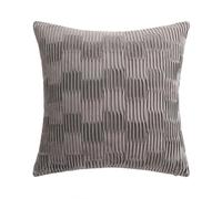 2 Pieces Taie d'oreiller Plissée, Ligne Simple Et Moderne, Coussin De Canapé, De Salon, De Dossier