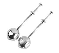 2 Pièces Tamis De Farine, Filtre À Farine En Acier Inoxydable, Tamis Rétractable, Filtre Multifonctionnel, Poudre De Sucre, Outils De Desserts À Cuisson