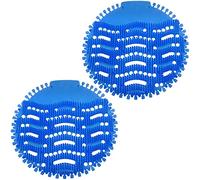 2 Pièces tamis d'urinoir,Écran D'urinoir,Grille Urinoir Filtre à Urinoir Écran d'Urinoir,Grille Urinoir avec parfum,pour Salle de Bain Hôtels Restaurants Écoles(Bleu)