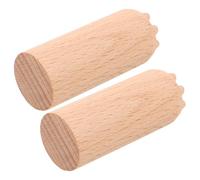 2 Pièces Tampon à Gâteau de Lune Rond, Empreinte Patte | Set Empreinte Patte, Finition Lisse Polie à Main, Usage DIY pour Pâte à Tarte et Activités Garçon Fille