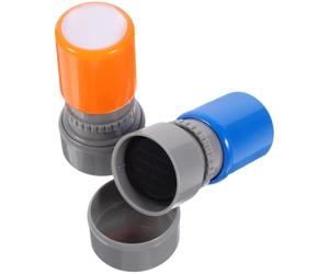 2 Pièces Tampon D’accords, Outil D’apprentissage Portable | Plastique, Prise Confortable, Surface Vive et Solide, pour Professeurs, Débutants, Cahiers et Tablatures Couleur Aléatoire