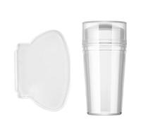 2 Pièces Tampons Et Raclettes Pour Dessin Ongles, nail-arts Stamper Jelly Stamper French, Tampon Ongles nail-arts Reutilisable, Outil D'impression De Manucure Bricolage Accessoires D'art D'ongle
