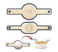 2 Pièces Tapis de Cuisson Réutilisable Antiadhésif 58x22 cm | Tapis de Cuisson Silicone avec Poignées Anti-Brûlures sans BPA pour Four Hollandais pour Pâte, Macaron, Biscuit, Pizza, Pain