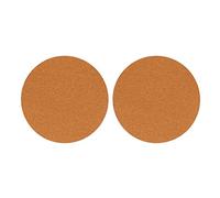 2 Pièces Tapis De Jardinière en Liège Tapis Végétaux en Liège Porte-Plante Rond en Liège Tapis De Tasse Rond Tapis De Liège Végétal Support pour Plante Film PP Absorber l'eau