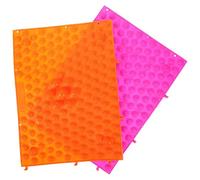 2 Pièces Tapis de Réflexologie Plantaire TPE pour Pieds | Coussinet Plantaire, Stimulation des Points D'acupuncture, Effet Massage, pour Travailleurs, Usage Quotidien