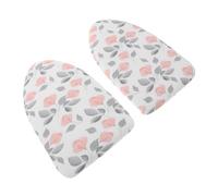 2 Pièces Tapis de Repassage Portable Mini, Coton et ABS | Housse Détachable, Surface Isolante, pour Manches et Linge, Usage sur Table, Petits Espaces