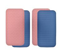 2 Pièces Tapis de Yoga Fitness Genouillère de Yoga, Tapis de Yoga Genouillères Léger, Tapis de Yoga Antidérapants TPE Yoga Mat Tapis pour Protéger les Genoux, les Poignets et les Coudes, 34*17*1 CM