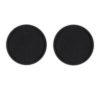 2 Pièces Tapis Gobelet Auto, pour Fiat 500X(334)/Fiat 500X Cross(334)/500X Trekking(334) Prévenir Les Rayures Anti-Sale universels Tapis Gobelet Auto pour Voyages Longs Trajets,A