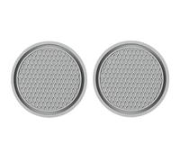 2 Pièces Tapis Gobelet Auto, pour Fiat 500X(334)/Fiat 500X Cross(334)/500X Trekking(334) Prévenir Les Rayures Anti-Sale universels Tapis Gobelet Auto pour Voyages Longs Trajets,D