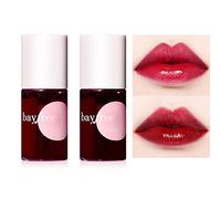 2 pièces teinte pour les lèvres et les joues tache hydratant brillant à lèvres maquillage rouge à lèvres longue durée étanche mini haute couleur rendu soyeux lèvre rouge à lèvres (PASTÈQUE+CERISE)
