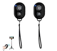 2 Pièces Télécommande Bluetooth Selfie sans Fil, Déclencheur à Distance Universel Compatible iOS & Android, Idéale pour Prendre des Photos et Vidéos, Facile à Utiliser, Accessoire Smartphone
