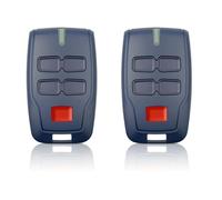 2 pièces Télécommande pour Portail BFT MITTO B RCB4,433.92Mhz 4 Boutons 4 canaux Bleu Rolling Code pour Rolling BFT MITTO B RCB04 R1 Clear Ice RCB02 Vineyard