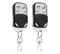 2 Pièces Telecommande Universelle Portail 433,92 MHz Code Fixe Bip Portail Universelle Télécommandes Garage Universelle sans Fil Coulissant 4 Touches Copieuse pour Porte de Garage et Voiture