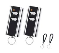 2 PièCes TéLéCommande Universelle Portail, Pour TéLéCommande D'Ouvre-Porte De Garage Normstahl Entrematic Rcu 433-2 Ea433 2ks, Compatible Avec Crawford Normstahl 433.92, LivréE Avec 2 Porte-CléS