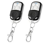 2 Pièces Telecommande Universelle, Portail Telecommande Garage sans Fil 433,92 MHz Garage Code Fixe Bip Compatible Marantec 4 Boutons Touches Copieuse pour Voiture et Porte de Garage