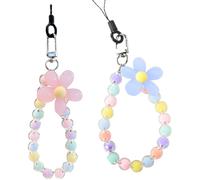 2 Pièces Téléphone Portable, Chaîne Courte, Joli Pendentif Pour Téléphone, Porte-Clés, Accessoire De Charme De Téléphone, Pour Femmes Et Filles[Ppj00255]