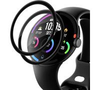 2 Pieces Tempered Glass For Google Pixel Watch 3 45mm, Hd High Sensitivity Film Screen Protector For 3 45mm, Ultra Resistant 9h Hardness Glass Protection, 3d Vt Bubble-Free Screen Protector