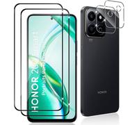 2 Pieces Tempered Glass For Honor 200 Smart, 2 Pieces Rear Camera Protector, 9h Hardness Dual Protection + Tempered Glass Camera, Anti-Scratch Screen Protector
