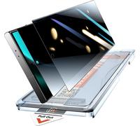 2 Pieces Tempered Glass Screen Protector For Samsung Galaxy S24 Ultra Anti-Spy - Automatic Installation - 9h Hardness - Shockproof, Anti-Scratch, Anti-Fingerprint, Anti-Oil, Anti-Bubble