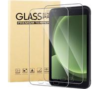 [2 Pieces Tempered Glass Screen Protector for Samsung Galaxy Tab Active 5,[Anti-Scratch] [9H Hardness] Screen Protector,[High Definition] Transparent Screen Protector for Galaxy Tab Active