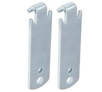 2 Pièces Tendeur de Câble Métallique Robuste en Acier | Usage pour Filin Acier et Câble, Design Polyvalent, Portable, Argenté, Forêt et Ranch