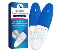 2 pièces Test De Grossesse, Détection Précoce de la Grossesse, Emballés Individuellement Pregnancy Test, Pratique Et Rapide, Detection Précis et Fiable