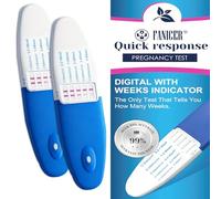 2 Pièces Test de grossesse précoce, Pregnancy test, Faciles à utiliser Détection Précoce la Grossesse, Détection rapide, Pratique Et Rapide