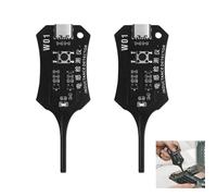 2 Pièces Testeur Electrique, Détecteur Haute Sensibilité Précis, Testeur De Composants Électroniques, Pour Atelier Électronique