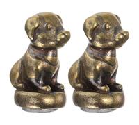 2 Pièces Tête de Charnière Antique en Cuivre, Décor Animal Vintage | Cache Gond Porte, Charnières pour Placards, Décor Rustique la Cuisine, Motifs Détaillés