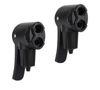 2 Pièces Tête de Pompe Universelle pour Pompe à Vélo - Pièces de Rechange pour Valve Presta, Accessoire Pratique pour Vélos, Adapté pour Tous Types de Vélos