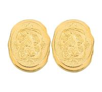 2 Pièces Tête de Sceau de Cire Lettres Vintage, 8 MM | Style Médiéval Classique, pour Créer des Cachets Décoratifs, Usage sur Cartes de Fête et Invitations