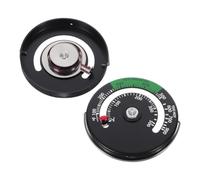 2 Pièces Thermomètre de Cheminée 0-500℃ 100 900°f en Plastique | Double Échelle, Surveillance Précise, Usage Prolongé Près des Flammes, pour Intérieur du Four et Foyer