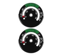 2 Pièces Thermomètre de Four 0-500℃ 100 900°f en Plastique | Double Échelle Lisible, Mesure Précise, Usage Intérieur du Four et Foyer, Surveillance Continue de Chaleur