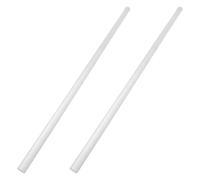 2 Pièces Tige D'agitation de Laboratoire en Quartz Verre 40x1 CM | Résistante à Haute Température, Non Réactive Métaux et Alcalis, pour Zones à Induction et Creusets