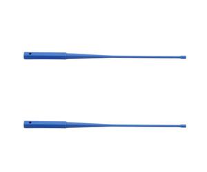2 Pièces Tige de Réglage de Limite, Butée Précise | Réglage sans Outil, Métal et Plastique Bleus, pour Maintenance Atelier et Vis de Limite