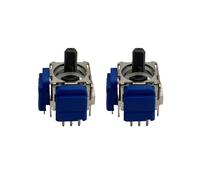 2 Pièces TMR Lot de 2 Joysticks Électromagnétiques pour Manette de Jeu pour PS5 3D Analogique Joystick Contrôleur Rocker Remplacement