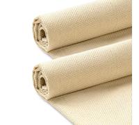 2 Pièces Toile de Moine, 67x50cm Punch Needles Tissu en Coton, Tissu de Couture Durable et Lavable, pour Bricolage Artisanal, Broderie, Aiguille Poinçon Aiguille Tapis-Poinçon, Aiguille Pincement
