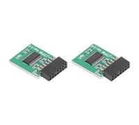 2 Pièces TPM 2.0 Module 14 Broches LPC Interface TPM Module de sécurité 2.0 de sécurité de Cryptage Composant électronique pour PC