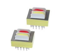 2 Pièces Transformateur Électrique 10,5v 150ma en Plastique | Abaisseur de Tension pour Circuit la Cuisine, Usage Réparation, Compatible Appareil Électrique, Modèle 105v 150ma