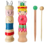 2 Pièces Tricotin Manuel, Tricotin, Aiguilles à Tricoter, Kit De Bricolage Pour Enfants, Kit De Tricot, Pour La Laine, l'Apprentissage, Le Bricolage, l'Artisanat